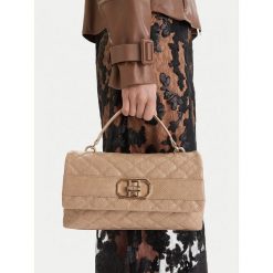 Torebka Nine West. Brązowe torebki do ręki damskie Nine West, bez wzorów, klasyczne, bez dodatków. Za 349.99 zł.