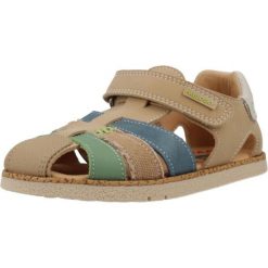 Sandały PABLOSKY 074434P Brązowy. Brązowe sandały męskie Pablosky, ze skóry, bez zapięcia. Za 225.99 zł.