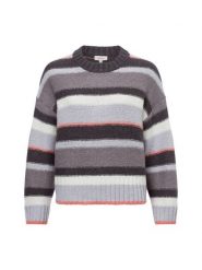 S.Oliver Sweter z dzianiny Kobiety szary|biały|różowy|wielokolorowy, 44. Białe swetry damskie S.Oliver, s, bez wzorów, z dzianiny, eleganckie, bez kołnierzyka, bez ramiączek, bez kaptura. Za 229.95 zł.
