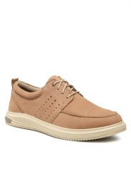 Lasocki Półbuty TYSON-12 MI07 Brązowy. Brązowe półbuty na co dzień męskie Lasocki, z nubiku, bez zapięcia. Za 148.99 zł.