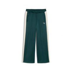 Spodnie Puma T7 Wide. Zielone spodnie sportowe męskie Puma, m, bez wzorów. Za 360.50 zł.