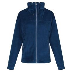 Bluza Polarowa Damska Welur Pełen Suwak. Niebieskie bluzy sportowe damskie Regatta, xl, bez wzorów, z polaru, bez kaptura, trekkingowe. Za 82.99 zł.