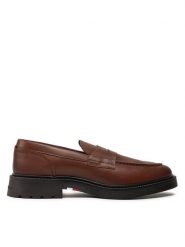 Tommy Hilfiger Loafersy Comfort Lwt Lth Loafer FM0FM05089 Brązowy. Brązowe mokasyny męskie Tommy Hilfiger, ze skóry. Za 499.99 zł.