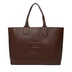 Torebka GINO ROSSI. Brązowe torebki do ręki damskie Gino Rossi, bez wzorów, bez dodatków. Za 219.99 zł.