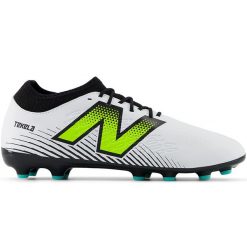 Korki męskie New Balance TEKELA MAGIQUE AG V4+ ST3AH45 - białe. Białe buty sportowe męskie New Balance, z syntetyku, bez zapięcia, do piłki nożnej. Za 249.99 zł.
