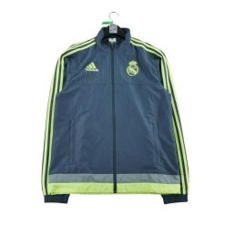 Second life - Kurtka męska Adidas Real Madrid F.C - Stan bardzo dobry. Szare kurtki męskie Adidas, l, bez wzorów, na fitness i siłownię. Za 119.24 zł.