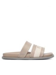 Furla Klapki Tide YL11TID BX0070 PT 4968S Beżowy. Brązowe klapki damskie Furla, bez wzorów, ze skóry, bez obcasa. Za 989.99 zł.