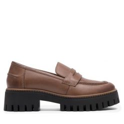 Loafersy Lasocki. Brązowe mokasyny damskie Lasocki. Za 199.99 zł.