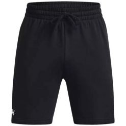 Spodenki fitness męskie Under Armour Rival Fleece. Czarne buty sportowe męskie Under Armour, z dresówki, bez zapięcia, na fitness i siłownię. Za 156.08 zł.