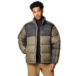 Kurtka sportowa męska Pike Lake II Jacket. Zielone kurtki męskie Columbia, m, bez wzorów, z materiału, trekkingowe. Za 499.99 zł.