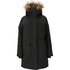Parka dla kobiet Whistler Bluff Pro. Czarne kurtki damskie Whistler, na zimę, bez wzorów, bez kaptura. W wyprzedaży za 441.99 zł.