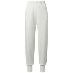 Spodnie dresowe Reebok Classics z francuskiego frotte. Białe spodnie sportowe damskie Reebok, s, bez wzorów, z bawełny, na fitness i siłownię. Za 200.10 zł.