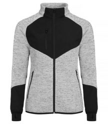 Clique Haines Women Ciepła bluza polarowa z elementami softshell – Ash. Szare bluzy damskie CLIQUE, xl, bez wzorów, z polaru, bez kaptura. Za 279.01 zł.