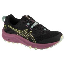 Buty do biegania Asics Gel-Trabuco Terra 2 W 1012B427-004 czarne. Czarne obuwie sportowe damskie bez wzorów, z gumy, do biegania. Za 679.35 zł.