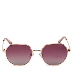 Okulary przeciwsłoneczne Polaroid. Czerwone okulary przeciwsłoneczne damskie Polaroid. Za 229.99 zł.