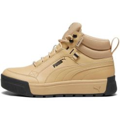Buty sportowe Puma Tarrenz Sb Iii. Brązowe obuwie sportowe damskie Puma, bez wzorów, ze skóry ekologicznej. Za 490.00 zł.