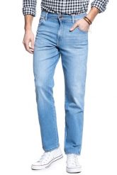 SPODNIE MĘSKIE WRANGLER TEXAS HEAT RAGE W121C788W 112126094. Spodnie materiałowe męskie Wrangler, l, bez wzorów, z jeansu. Za 219.99 zł.