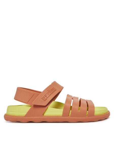 Melissa Sandały Kaiteki Sandal Ad 35942 Brązowy. Brązowe sandały damskie Melissa, bez wzorów, z tworzywa sztucznego, bez obcasa, na płaskiej podeszwie, bez zapięcia. Za 363.99 zł.