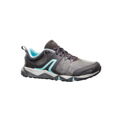 Skórzane buty damskie do szybkiego marszu PW 940 Propulse Motion szaro-niebieski. Obuwie sportowe damskie marki NEWFEEL. Za 279.99 zł.