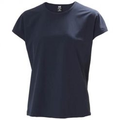 Koszulka sportowa damska Helly Hansen 34350599. Niebieskie koszulki sportowe damskie Helly Hansen, l, bez wzorów, z elastanu, bez kołnierzyka, bez ramiączek. Za 289.00 zł.