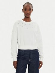 ONLY Bluza Suzi 15331166 Biały Regular Fit. Białe bluzy damskie Only, xl, bez wzorów, z syntetyku, bez kaptura. Za 89.99 zł.