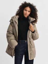Gant kurtka puchowa Kobiety beżowy, L. Brązowe kurtki damskie GANT, l, bez wzorów, z puchu, bez kaptura. Za 1,299.95 zł.