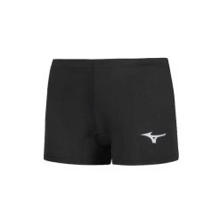 Szorty damskie Mizuno Team Trad. Niebieskie szorty sportowe damskie Mizuno, l, bez wzorów, z materiału, eleganckie, rowerowe. Za 137.00 zł.
