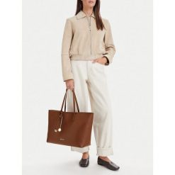 Torebka Nine West. Brązowe torebki do ręki damskie Nine West, bez wzorów, bez dodatków. Za 279.99 zł.