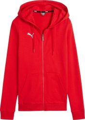 Bluza damska Puma Team Goal Casuals Hoody czerwona 658621 01 L. Czerwone bluzy damskie Puma, l, bez wzorów, bez kaptura. Za 250.97 zł.