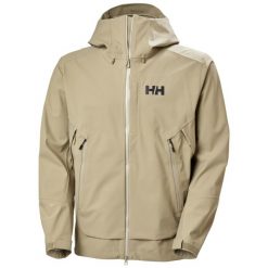 Kurtka narciarska Helly Hansen Verglas BC. Brązowe kurtki męskie Helly Hansen, na zimę, m, bez wzorów, sportowe, bez kaptura. W wyprzedaży za 1,249.00 zł.