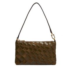 Torebka MICHAEL Michael Kors. Brązowe torebki do ręki damskie MICHAEL Michael Kors, bez wzorów, klasyczne, bez dodatków. Za 659.99 zł.