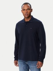 Tommy Jeans Polo Essential DM0DM23630 Granatowy Regular Fit. Niebieskie koszulki polo męskie Tommy Jeans, m, bez wzorów, z bawełny, bez ramiączek. Za 349.99 zł.