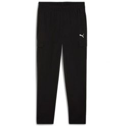 Puma Woven Cargo spodnie męskie czarne L. Czarne szorty męskie Puma, l, bez wzorów, z dresówki. Za 341.99 zł.