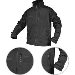 Texar Texar Bluza Polarowa ECWCS II Czarna 3XL. Czarne bluzy męskie Texar, m, bez wzorów, z polaru, bez kaptura. Za 260.00 zł.