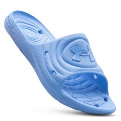 Klapki sportowe basenowe męskie Under Armour UA Locker IV. Niebieskie klapki męskie Under Armour, sportowe. Za 76.07 zł.