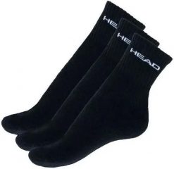 Skarpetki Head Short Crew 3-pak unisex czarne 35-38. Czarne skarpety męskie Head, bez wzorów, z bawełny. Za 111.99 zł.
