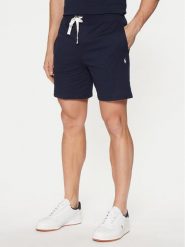 Polo Ralph Lauren Szorty sportowe 714965506004 Granatowy Slim Fit. Niebieskie krótkie spodenki sportowe męskie Polo Ralph Lauren, m, bez wzorów, z bawełny. Za 299.99 zł.