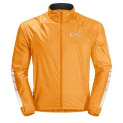 Kurtka wiatrówka męska sportowaJack Wolfskin MOROBBIA WIND JKT. Żółte kurtki sportowe męskie Jack Wolfskin, l, bez wzorów, z materiału, rowerowe. Za 239.00 zł.