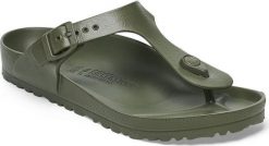 Birkenstock klapki unisex japonki GIZEH EVA 1019143 KHAKI (szerokość standardowa) 45. Brązowe klapki męskie Birkenstock, klasyczne. Za 332.81 zł.