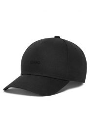 HUGO Czapka z daszkiem 50519255 Czarny. Czarne czapki i kapelusze damskie Hugo, bez wzorów, z bawełny. Za 159.99 zł.