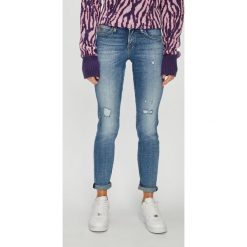 Lee - Jeansy Scarlett. Niebieskie jeansy damskie Lee. Za 329.90 zł.