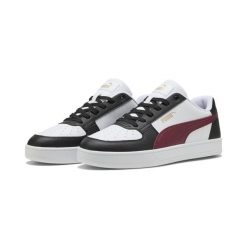Sneakersy unisex Caven 2.0 PUMA White Team Regal Red Black. Białe obuwie sportowe damskie Puma, bez wzorów, trekkingowe. Za 269.00 zł.