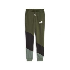 Puma Spodnie Power Cat Fl 67523731. Zielone spodnie sportowe męskie Puma, m, bez wzorów, z bawełny, na fitness i siłownię. Za 166.99 zł.