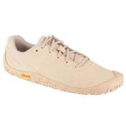 Buty berefoot Merrell Vapor Glove 6 Ltr J068508 beżowy. Brązowe obuwie sportowe damskie bez wzorów, z gumy. Za 705.72 zł.