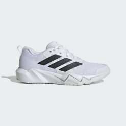 Buty Rapidmove Go Training. Białe obuwie sportowe damskie Adidas, bez wzorów, z gumy, na fitness i siłownię. Za 299.00 zł.