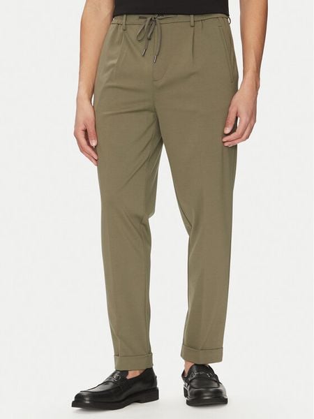 Liu Jo Spodnie materiałowe QA5080 J4776 80515 Zielony Regular Fit. Zielone spodnie materiałowe męskie Liu Jo, m, bez wzorów, z materiału. Za 349.99 zł.