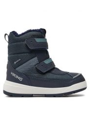 Viking Śniegowce Play Reflex Warm Gtx 2V GORE-TEX 3-94000-577 Granatowy. Niebieskie buty zimowe chłopięce Viking, bez wzorów, z gore-texu, bez zapięcia. Za 289.99 zł.