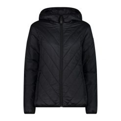 Kurtka damska turystyczna CMP 34K0306. Czarne kurtki damskie CMP, l, bez wzorów, bez kaptura. Za 506.50 zł.