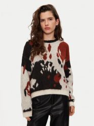 Sisley Golf 106QL105N Beżowy Regular Fit. Brązowe swetry damskie Sisley, xs, bez wzorów, z syntetyku, bez kołnierzyka, bez ramiączek, bez kaptura. Za 169.99 zł.