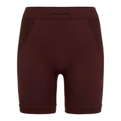 Damskie legginsy Falke Warm. Brązowe legginsy damskie Falke, s, bez wzorów, z elastanu, krótkie, na fitness i siłownię. Za 267.00 zł.